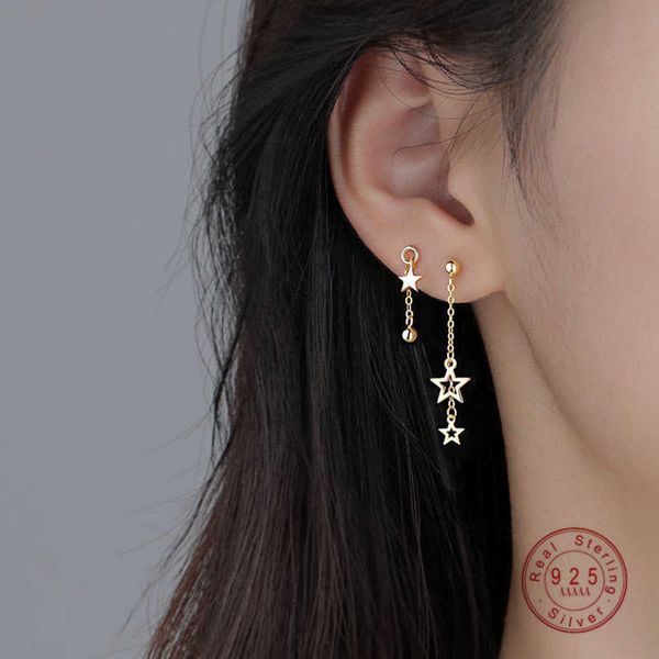 charm 925 sterling silver sweet romantic star tassel stud earrings women fashion simple daily jewelry accessories aa230327, Golden
charm 925 sterling silver sweet romantic star tassel stud earrings women fashion simple daily jewelry accessories aa230327, Golden