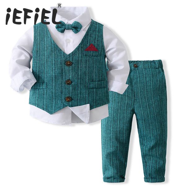pajamas toddler baby boys gentleman formal outfits white shirt detachable bow waistcoat long pants british style birthday party suits 230327, Blue;red
pajamas toddler baby boys gentleman formal outfits white shirt detachable bow waistcoat long pants british style birthday party suits 230327, Blue;red