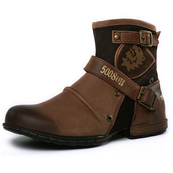 boots in men boots luxury handmade men ankle boots metal buckle zipper motorcycle boots outdoor plus size 39-48 punk bottines 230327, Black
boots in men boots luxury handmade men ankle boots metal buckle zipper motorcycle boots outdoor plus size 39-48 punk bottines 230327, Black