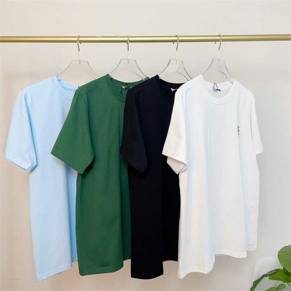 luojia classic embroidery 3d small label short sleeve round neck simple casual versatile medium length men's and women's t-shirt, Black
luojia classic embroidery 3d small label short sleeve round neck simple casual versatile medium length men's and women's t-shirt, Black