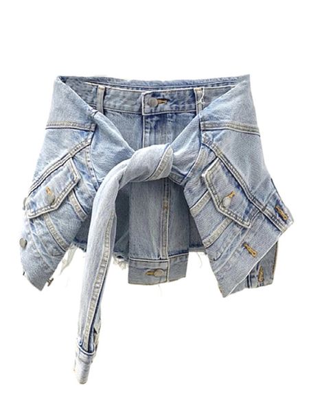 women s shorts deat women fashion slim blue patchwork made old washed fake two piece denim high waist summer and autumn 7e7052 230328, White;black
women s shorts deat women fashion slim blue patchwork made old washed fake two piece denim high waist summer and autumn 7e7052 230328, White;black