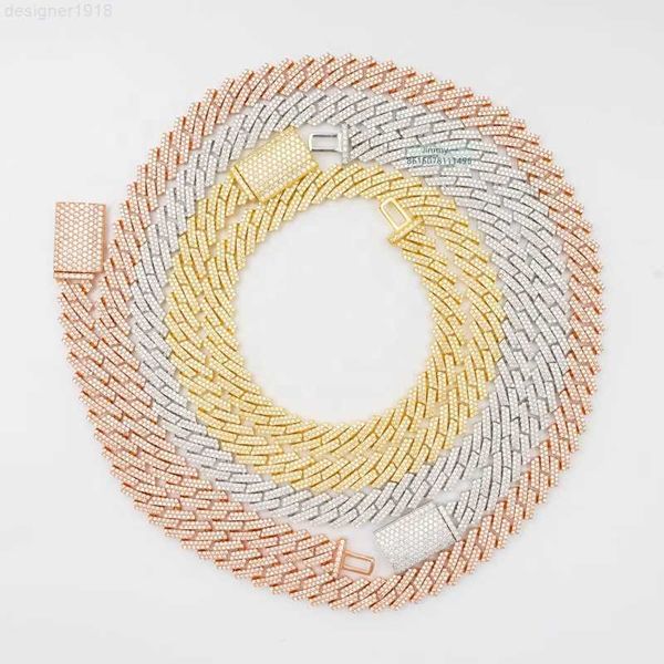 ready to ship 10mm pass diamond tester in stock iced out two row stone vvs moissanite cuban chain necklace, Silver
ready to ship 10mm pass diamond tester in stock iced out two row stone vvs moissanite cuban chain necklace, Silver