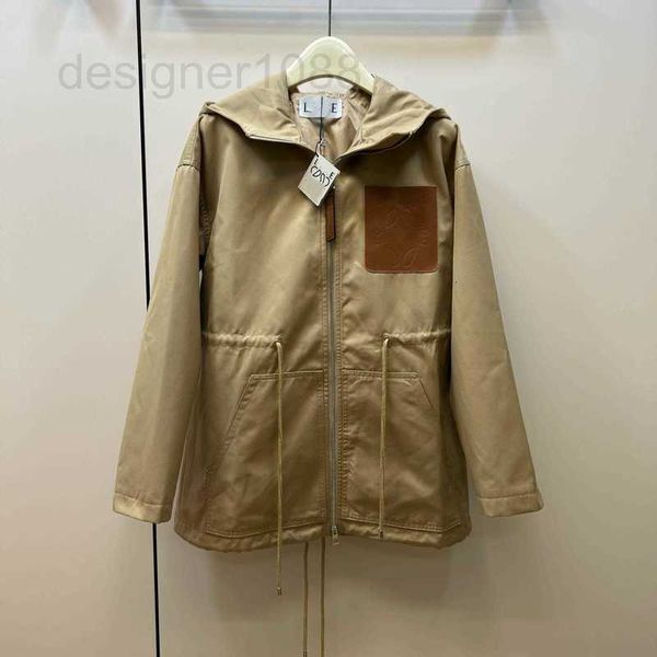 designer early spring and autumn 2023 clothes hooded drawstring waist windbreaker coat hat zipper can be opened for shawl design, loose pm5r, Tan;black
designer early spring and autumn 2023 clothes hooded drawstring waist windbreaker coat hat zipper can be opened for shawl design, loose pm5r, Tan;black