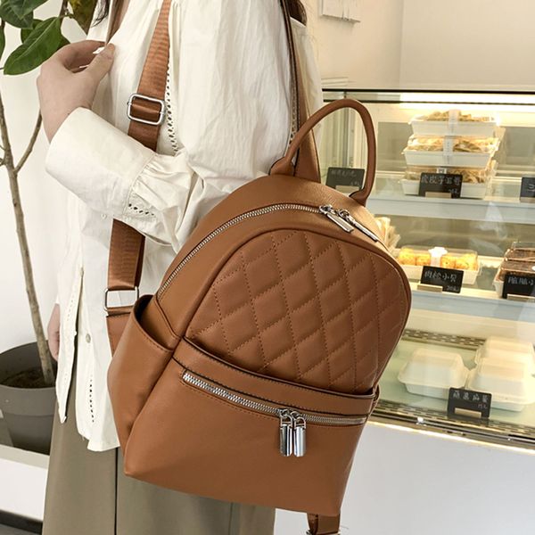 school bag's backpacks pu leather backpack for women fashion female shoulder 2023 trend luxury ladies handbags 230327
school bag's backpacks pu leather backpack for women fashion female shoulder 2023 trend luxury ladies handbags 230327