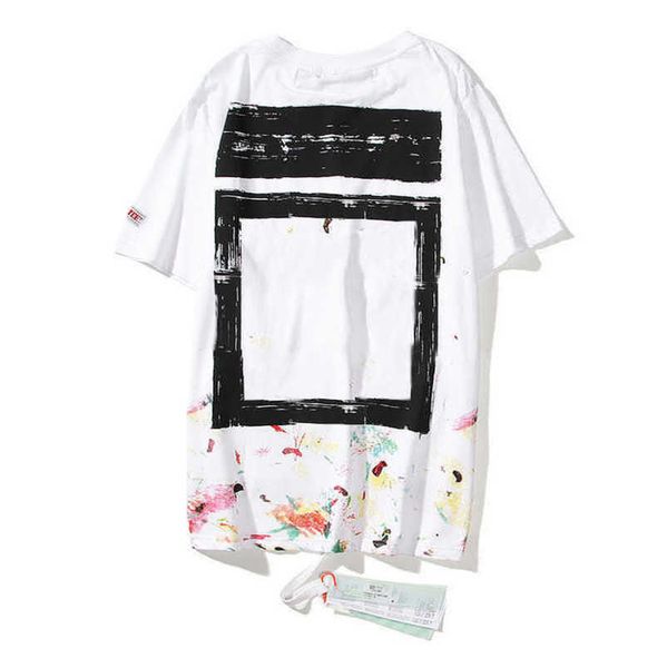 luxury white summer mens t shirt religious oil paint women brand t-shirts back arrow x tshirt hip hop loose tees t-shirt short sleeve couple, White;black
luxury white summer mens t shirt religious oil paint women brand t-shirts back arrow x tshirt hip hop loose tees t-shirt short sleeve couple, White;black