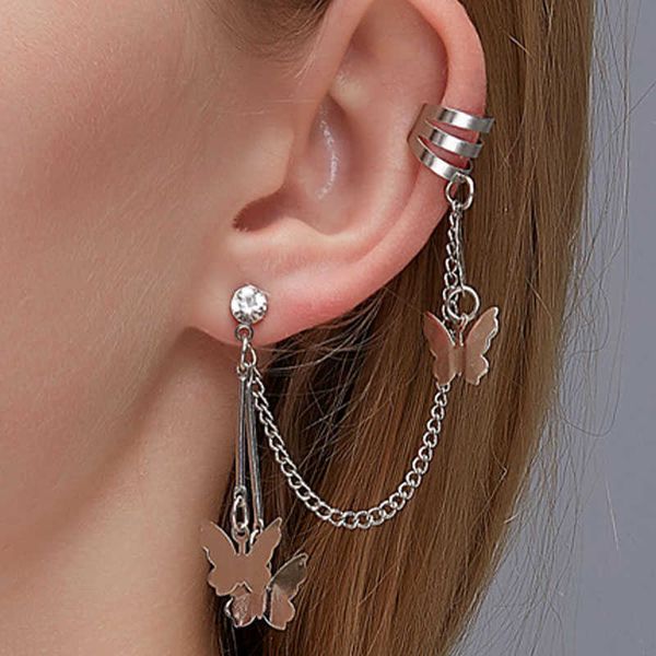 charm butterfly earrings 2022 trend fashion korean style romantic punk style piercing earrings for women ear clips grunge wholesale aa230327, Golden
charm butterfly earrings 2022 trend fashion korean style romantic punk style piercing earrings for women ear clips grunge wholesale aa230327, Golden