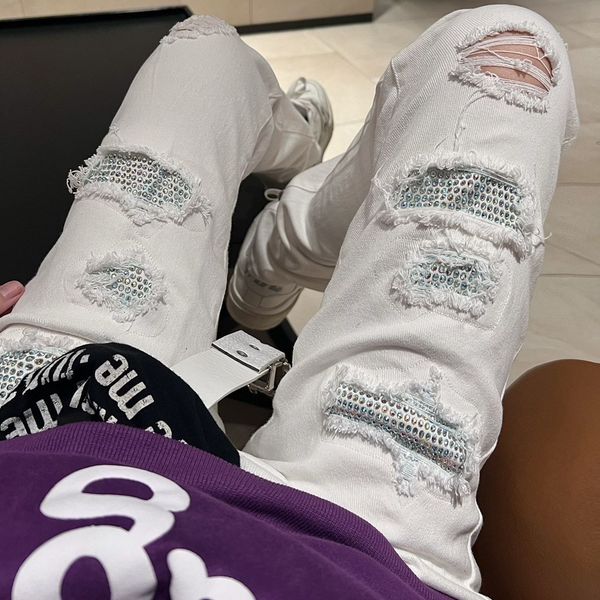 2023 designer mens jeans pants ripped high street fashion brand pantalones vaqueros para hombre motorcycle embroidery trendy long hip hop wi, Blue
2023 designer mens jeans pants ripped high street fashion brand pantalones vaqueros para hombre motorcycle embroidery trendy long hip hop wi, Blue
