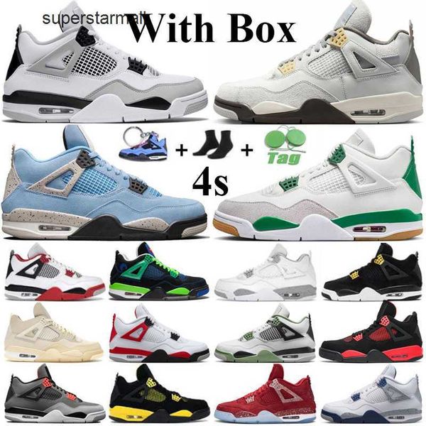 with box jumpman 4 mens basketball shoes 4s pine green pn dust military black university blue seafoam red cement sail cat oreo men women sne
with box jumpman 4 mens basketball shoes 4s pine green pn dust military black university blue seafoam red cement sail cat oreo men women sne