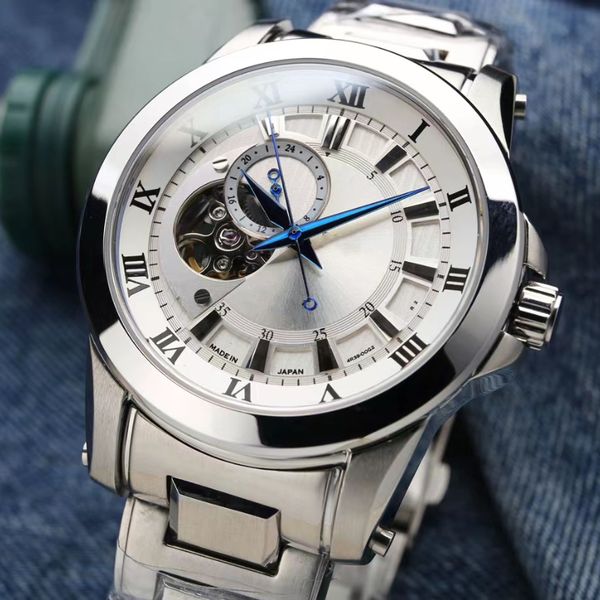 men's fully automatic mechanical watch original movement sapphire mirror 30 meters waterproof exquisite luxury brand watches, Slivery;golden
men's fully automatic mechanical watch original movement sapphire mirror 30 meters waterproof exquisite luxury brand watches, Slivery;golden