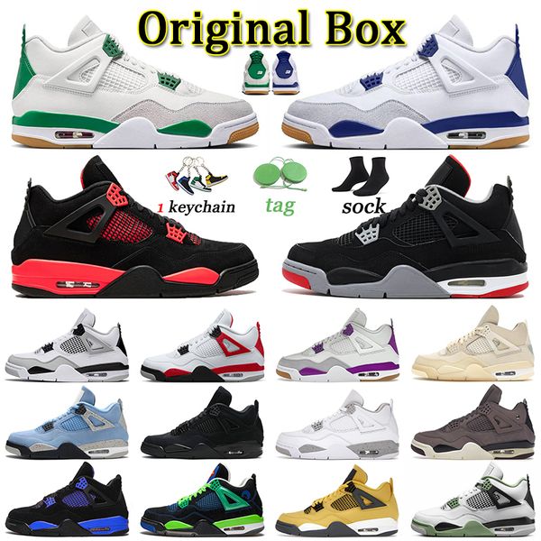 new jorda 4 retro men trainers basketball shoes 4s jumpman j4 sneakers sb x pine green black canvas off white oreo sports women dark blue se, White;red
new jorda 4 retro men trainers basketball shoes 4s jumpman j4 sneakers sb x pine green black canvas off white oreo sports women dark blue se, White;red