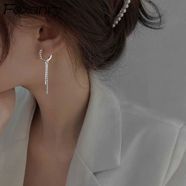 charm foxanry prevent allergy silver color earrings fashion vintage couple simple beads tassel chain party jewelry birthday gift aa230327, Golden
charm foxanry prevent allergy silver color earrings fashion vintage couple simple beads tassel chain party jewelry birthday gift aa230327, Golden