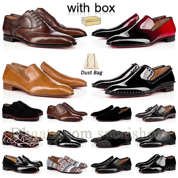 with box red platform loafers mens shoes bottoms pointed toe suede patent leather rivets glitter dhgate bottomes oxfords vintage sneakers tr
with box red platform loafers mens shoes bottoms pointed toe suede patent leather rivets glitter dhgate bottomes oxfords vintage sneakers tr
