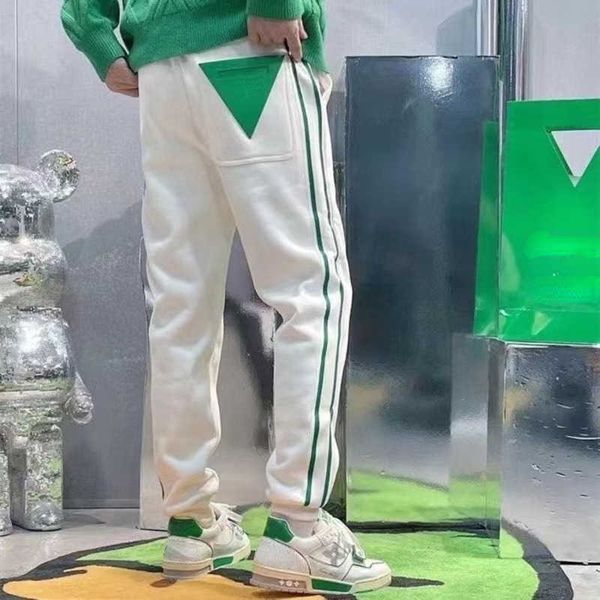 pure cotton pants men women baggy sweatpants designer pant green triangle patchwork trousers luxury brand loose sportpants, Black
pure cotton pants men women baggy sweatpants designer pant green triangle patchwork trousers luxury brand loose sportpants, Black