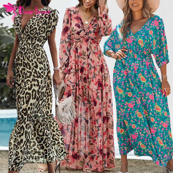 private label dear-lover 2023 women clothing leopard print ruffled chiffon long dresses lady elegant, Black;gray
private label dear-lover 2023 women clothing leopard print ruffled chiffon long dresses lady elegant, Black;gray