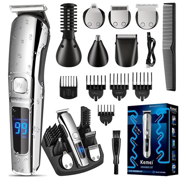 hair trimmer 11in1 waterproof hair trimmer kit face beard body grooming clipper men trimer electric cutting machine 100240v 230328
hair trimmer 11in1 waterproof hair trimmer kit face beard body grooming clipper men trimer electric cutting machine 100240v 230328