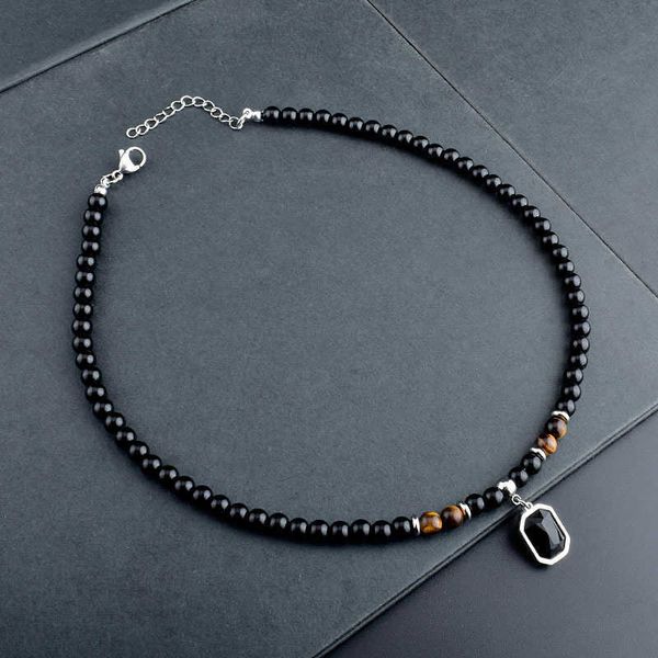 pendant necklaces 2023 collar hombre fadeless stainless steel necklace men natural tiger eye stone beaded necklace for men jewelry collier h, Silver
pendant necklaces 2023 collar hombre fadeless stainless steel necklace men natural tiger eye stone beaded necklace for men jewelry collier h, Silver