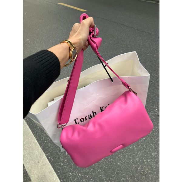 evening bags rose pink shoulder messenger women fashion pu leather crossbody tote ladies large capacity handbag simple purse for girl 230328
evening bags rose pink shoulder messenger women fashion pu leather crossbody tote ladies large capacity handbag simple purse for girl 230328