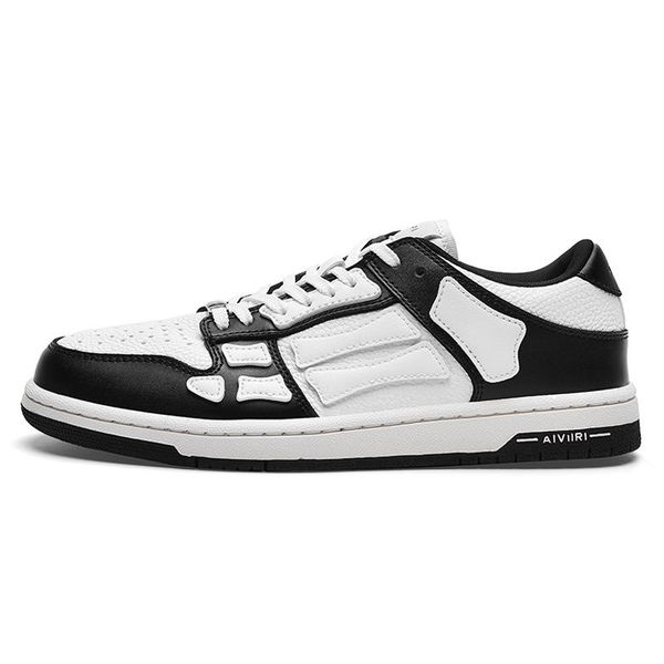 designer athletic men shoes skelet bones runner women men sports retro sneaker skel low casual shoes genuine leather lace up trainer amri ba, Black
designer athletic men shoes skelet bones runner women men sports retro sneaker skel low casual shoes genuine leather lace up trainer amri ba, Black