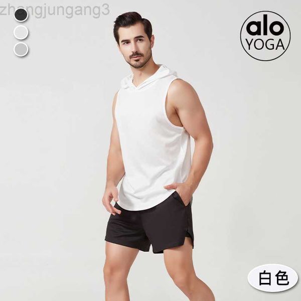 2023 designer alos yoga men's loose sweat casual running sports fitness sleeveless quick drying tank top, White;black
2023 designer alos yoga men's loose sweat casual running sports fitness sleeveless quick drying tank top, White;black