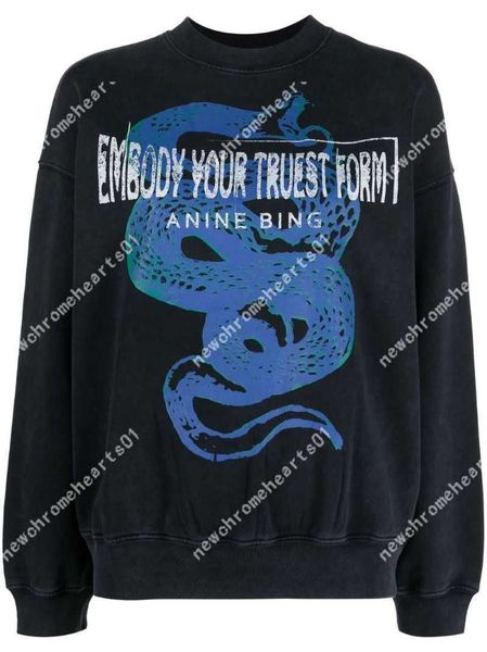 2023ss anine bing designer sweatshirt fashion letter printing washing water stir-frying snowflake stir-frying color round neck pullover swe, Black
2023ss anine bing designer sweatshirt fashion letter printing washing water stir-frying snowflake stir-frying color round neck pullover swe, Black