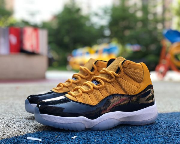 jumpman 11 high basketball shoes black yellow 11s real carbon fiber trainer sports stylist fashion sneakers come with box
jumpman 11 high basketball shoes black yellow 11s real carbon fiber trainer sports stylist fashion sneakers come with box