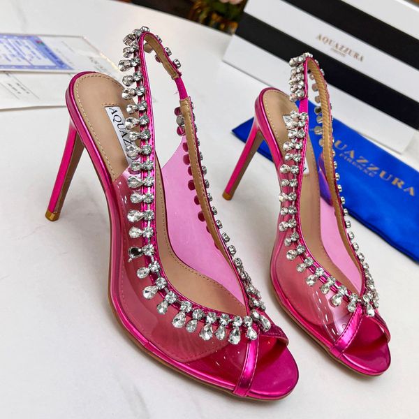 aquazzura rhinestones crystal hyaline pvc sandals open toe stiletto heels women's luxury designers genuine leather outsole evening shoe, Black
aquazzura rhinestones crystal hyaline pvc sandals open toe stiletto heels women's luxury designers genuine leather outsole evening shoe, Black