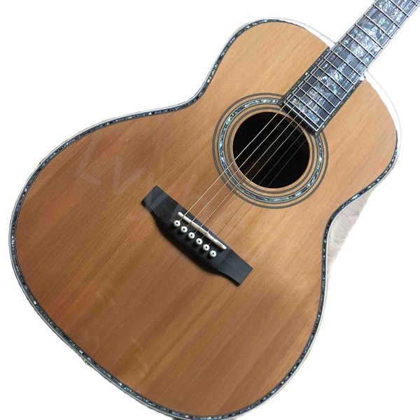 lvycustom grand acoustic guitar real abalone solid cedar ebony fingerboard rosewood back side 00045s acoustic electric guitar
lvycustom grand acoustic guitar real abalone solid cedar ebony fingerboard rosewood back side 00045s acoustic electric guitar