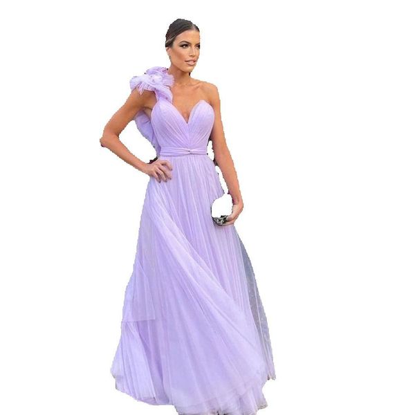 one shoulder prom dresses gorgeous maxi vestidos de fiesta sweetheart a-line sleeveless evening gowns, Black
one shoulder prom dresses gorgeous maxi vestidos de fiesta sweetheart a-line sleeveless evening gowns, Black