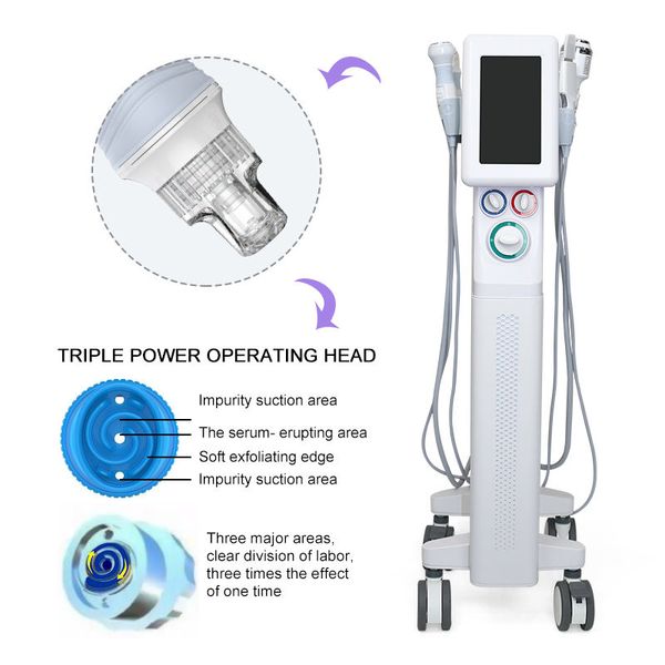 6 in 1 water dermabrasion oxygen jet hydra oxygen facial machine for beauty salon use, Black;white
6 in 1 water dermabrasion oxygen jet hydra oxygen facial machine for beauty salon use, Black;white