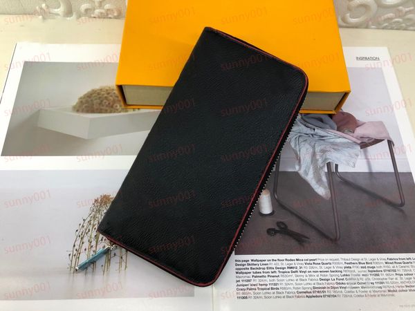single zipper long wallet printed grid purse designer card bag silver coin wallets hand bag luxury messenger purses passport clip, Red;black
single zipper long wallet printed grid purse designer card bag silver coin wallets hand bag luxury messenger purses passport clip, Red;black