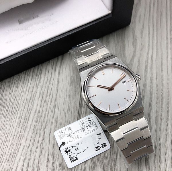 men's watch 40mm swiss imported quartz movement 316 precision steel case 100m waterproof sapphire butterfly buckle business men's, Slivery;brown
men's watch 40mm swiss imported quartz movement 316 precision steel case 100m waterproof sapphire butterfly buckle business men's, Slivery;brown