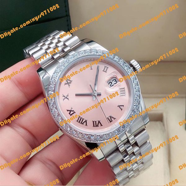 selling women's watch 31mm pink roman dial 278384 178274 sapphire glass asia 2813 automatic machinery women's diamond watch stainl, Slivery;brown
selling women's watch 31mm pink roman dial 278384 178274 sapphire glass asia 2813 automatic machinery women's diamond watch stainl, Slivery;brown