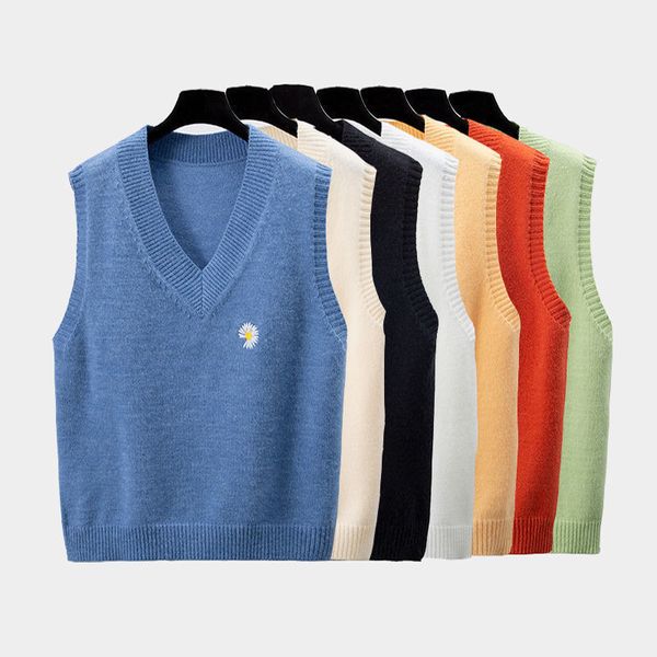 women's vests women sweater vest sweater women's fashion waistcoat outerwear short knitted vest jacket 230328, Black;white
women's vests women sweater vest sweater women's fashion waistcoat outerwear short knitted vest jacket 230328, Black;white