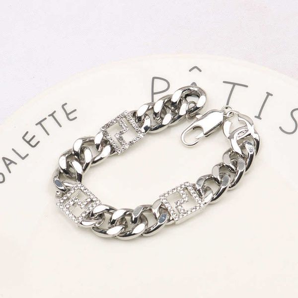 2023 designer new finn's ins style simple high-end fashion personality high sense hip hop rough trend bracelet (female), Black
2023 designer new finn's ins style simple high-end fashion personality high sense hip hop rough trend bracelet (female), Black