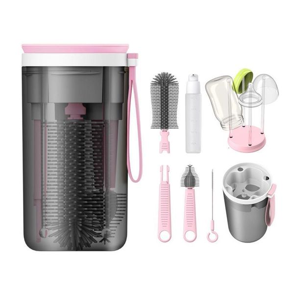 other baby feeding bottle cleaner set travel brush kit multifunctional drying rack with nipple soap dispenser container 230328
other baby feeding bottle cleaner set travel brush kit multifunctional drying rack with nipple soap dispenser container 230328
