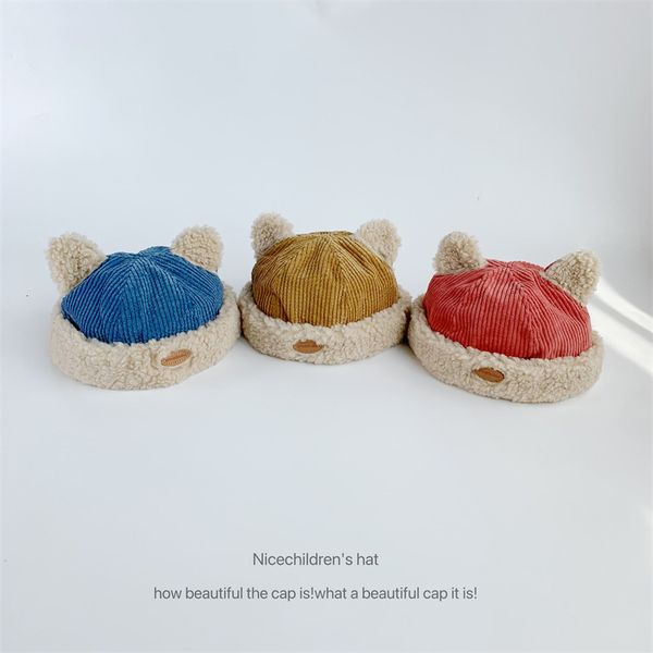 caps hats kids hat warm corduroy cap children double eared hat warm keeping children plush hat autumn winter 230328, Yellow
caps hats kids hat warm corduroy cap children double eared hat warm keeping children plush hat autumn winter 230328, Yellow
