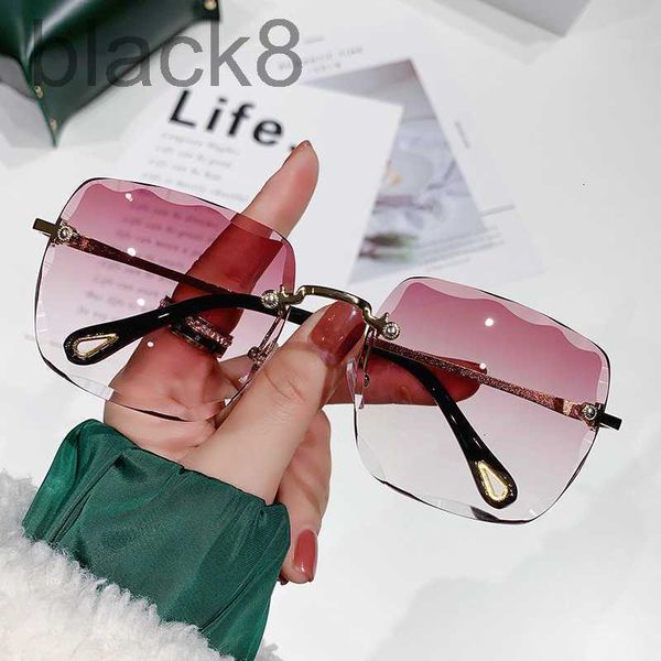 sunglasses designer frameless trimmed women's fashion tourism driving jt70 i6mv, White;black
sunglasses designer frameless trimmed women's fashion tourism driving jt70 i6mv, White;black