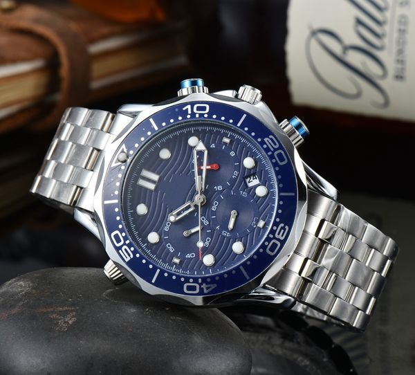 wristwatches for men 2023 new mens watches six needles all dials work quartz watch luxury brand steel strap men fashion sea europe designer, Slivery;golden
wristwatches for men 2023 new mens watches six needles all dials work quartz watch luxury brand steel strap men fashion sea europe designer, Slivery;golden