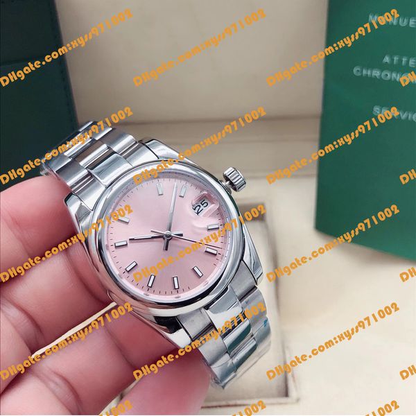 original box women's watch women's steel band 31mm pink glow dial 278240 asia 2813 move2993 automatic machine m278240-0007 sapphir, Slivery;brown
original box women's watch women's steel band 31mm pink glow dial 278240 asia 2813 move2993 automatic machine m278240-0007 sapphir, Slivery;brown