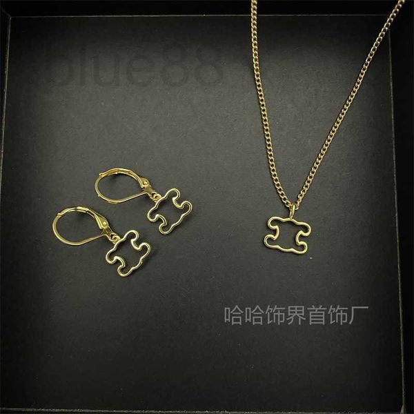 strands, strings designer sai jialin arc de triomphe hollowed-out pendant necklace for female minors light luxury high grade earrings collar, Black
strands, strings designer sai jialin arc de triomphe hollowed-out pendant necklace for female minors light luxury high grade earrings collar, Black