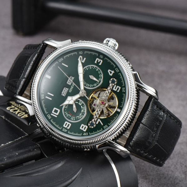 2023 aaa luxury leather mechanical men's stainless steel automatic watch sports mens self-wind watches tourbillon male wristwatches ss, Slivery;brown
2023 aaa luxury leather mechanical men's stainless steel automatic watch sports mens self-wind watches tourbillon male wristwatches ss, Slivery;brown