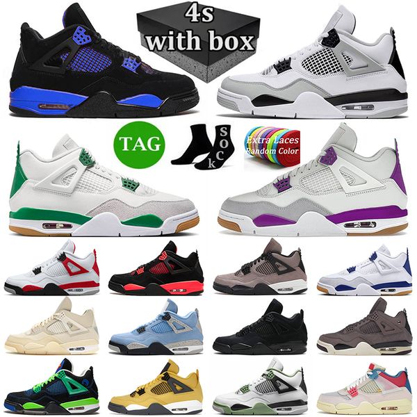 with box jumpman 4 basketball shoes size us 13 men trainers j4 pine green black cat dark blue offs white oreo seafoam taupe haze union women, White;red
with box jumpman 4 basketball shoes size us 13 men trainers j4 pine green black cat dark blue offs white oreo seafoam taupe haze union women, White;red