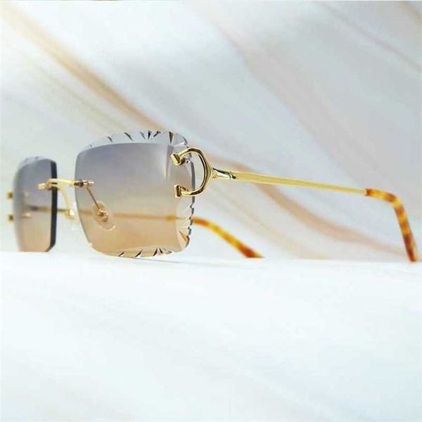 luxury designer sunglasses 20% off diamond cut desinger glasses vintage rimless wire shades for men women lentes mujer, White;black
luxury designer sunglasses 20% off diamond cut desinger glasses vintage rimless wire shades for men women lentes mujer, White;black