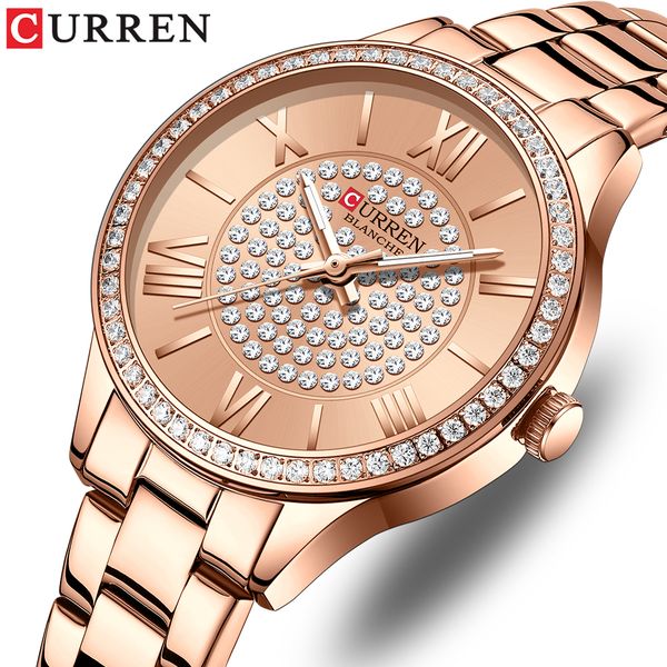 womens watches curren luxury rhinestones rose dial fashion watches with stainless steel band quartz wristwatches for women 230328, Slivery;golden
womens watches curren luxury rhinestones rose dial fashion watches with stainless steel band quartz wristwatches for women 230328, Slivery;golden