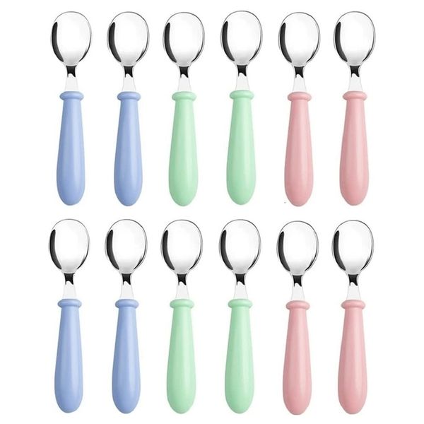 cups dishes utensils 12pcs toddler stainless steel baby kids silverware children's cutlery set 230328
cups dishes utensils 12pcs toddler stainless steel baby kids silverware children's cutlery set 230328