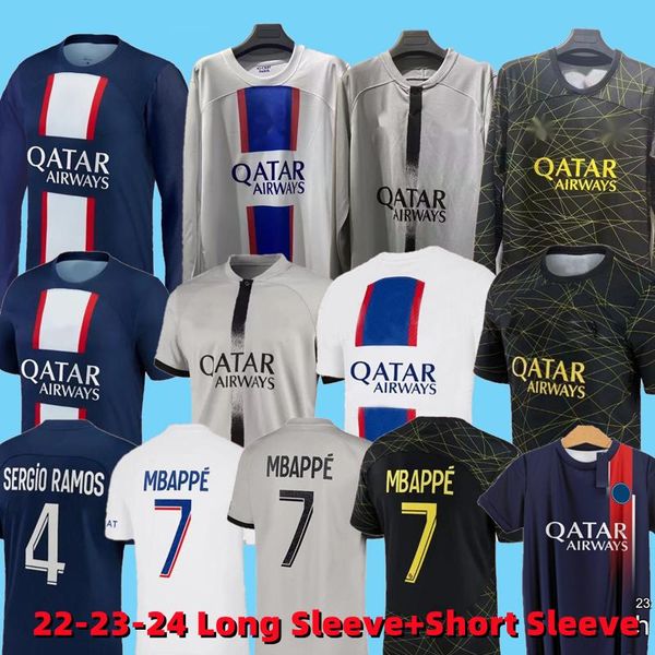 23 24 soccer jerseys 30 10 mbappe 7 hakimi sergio ramos wijnaldum maillots psgs football shirt 2023 2024 men long sleeve kit sets uniform en, Black;yellow
23 24 soccer jerseys 30 10 mbappe 7 hakimi sergio ramos wijnaldum maillots psgs football shirt 2023 2024 men long sleeve kit sets uniform en, Black;yellow