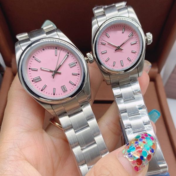 oyster perpetual watch 8 styles pink dial watches couples automatic analog mechanical men's ladies sweeping watch 36mm 41mm stainless s, Slivery;golden
oyster perpetual watch 8 styles pink dial watches couples automatic analog mechanical men's ladies sweeping watch 36mm 41mm stainless s, Slivery;golden