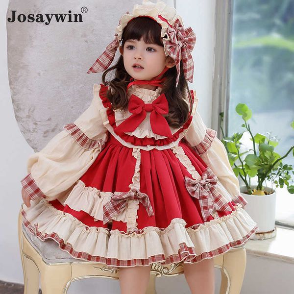 girl's dresses children dress for girls baby autumn winter navidad lolita girl cute wedding dress girl ball gown princess party kids ve, Red;yellow
girl's dresses children dress for girls baby autumn winter navidad lolita girl cute wedding dress girl ball gown princess party kids ve, Red;yellow