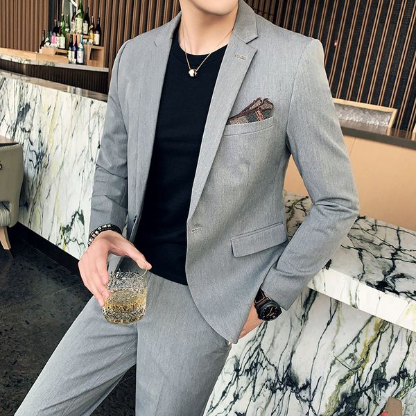 men's suits blazers blazer pants high-end brand solid color and plaid mens formal business slim suit 2 piece set groom wedding dress pa, White;black
men's suits blazers blazer pants high-end brand solid color and plaid mens formal business slim suit 2 piece set groom wedding dress pa, White;black