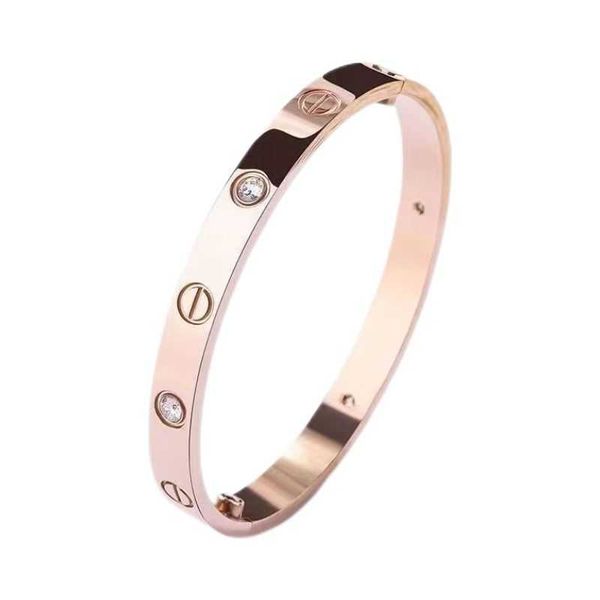 designer bracelet carti bangle new 18k rose gold love bracelet wide and narrow version diamond couple colorless classic, Black
designer bracelet carti bangle new 18k rose gold love bracelet wide and narrow version diamond couple colorless classic, Black